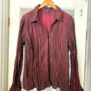 Reitmans Plum Textured Jacket